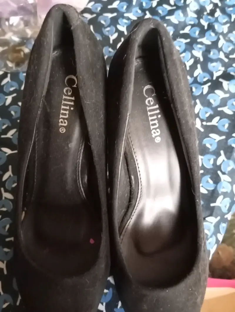 Zapatos de Tacón Negro Celina Talla 37 - 1