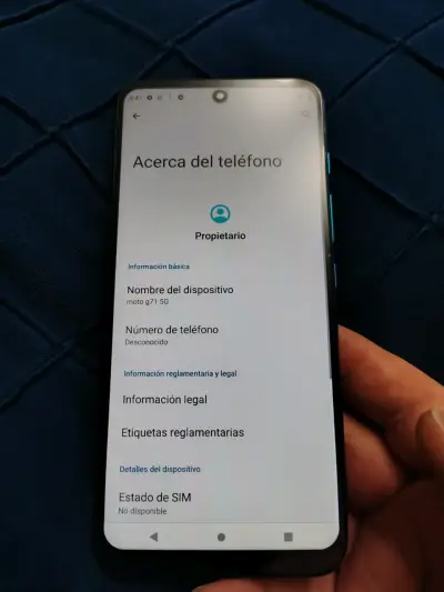 Motorola G71 5g liberado - miniatura 6