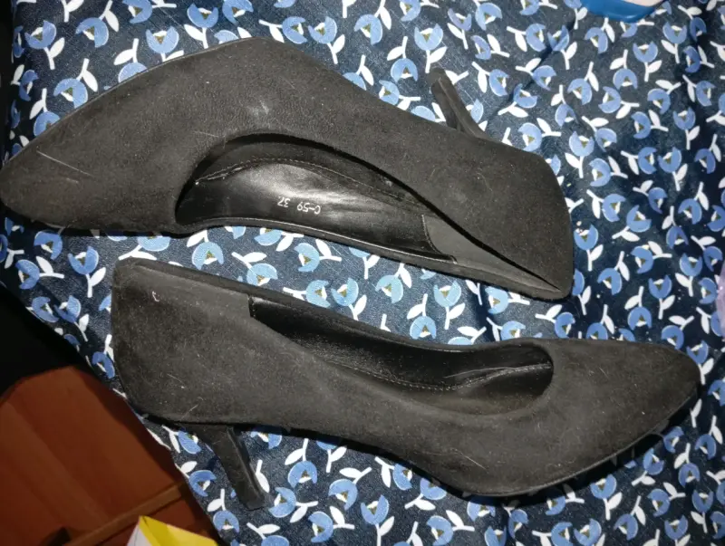 Zapatos de Tacón Negro Celina Talla 37 - 3
