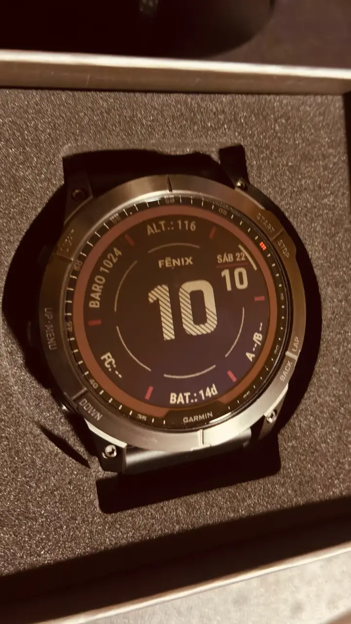 Reloj inteligente Garmin Fenix 7X con GPS solar - 1