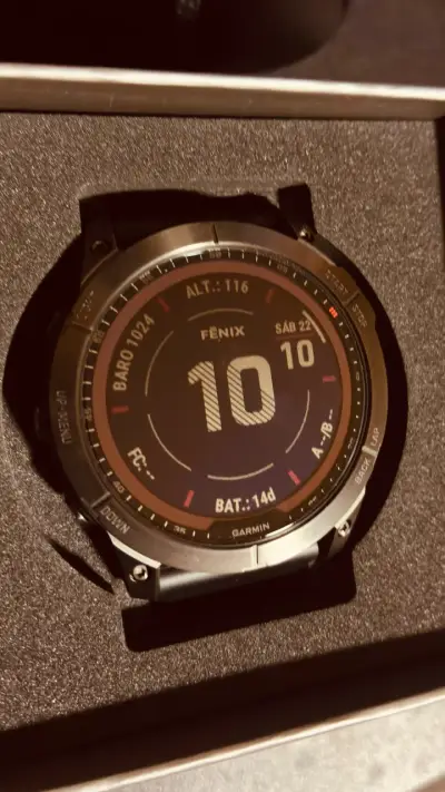 Reloj inteligente Garmin Fenix 7X con GPS solar - miniatura 1