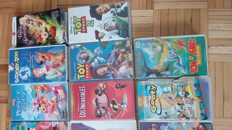 Colección de VHS de películas animadas clásicas - 1