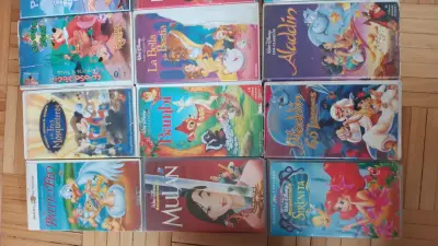 Colección de VHS de películas animadas clásicas - miniatura 2
