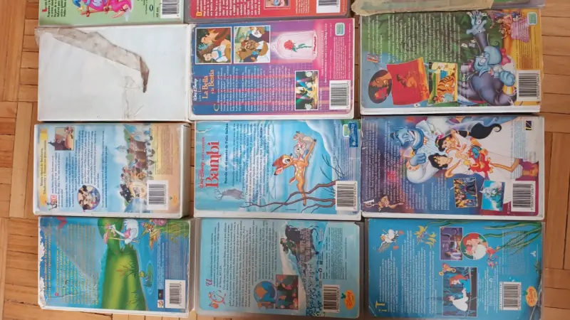Colección de VHS de películas animadas clásicas - 3