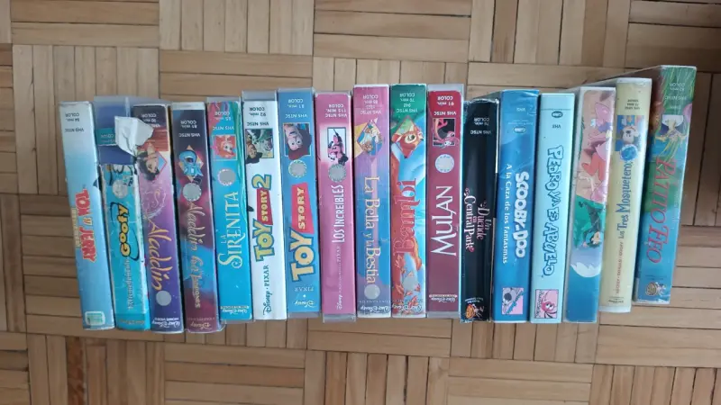 Colección de VHS de películas animadas clásicas - 5