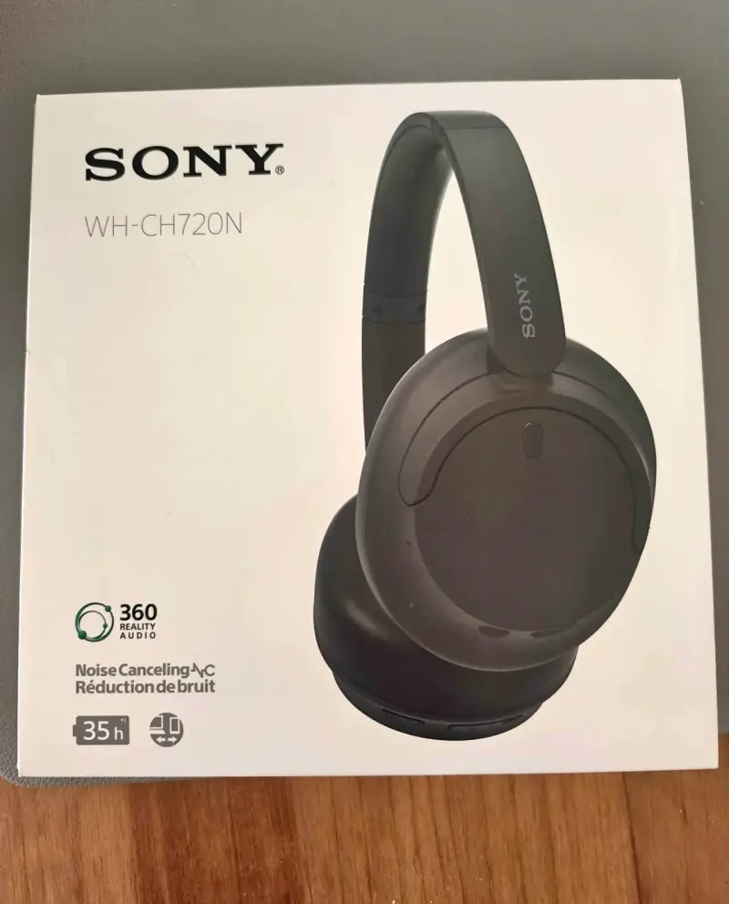 Audífonos Sony WH-CH720N con Cancelación de Ruido - 1