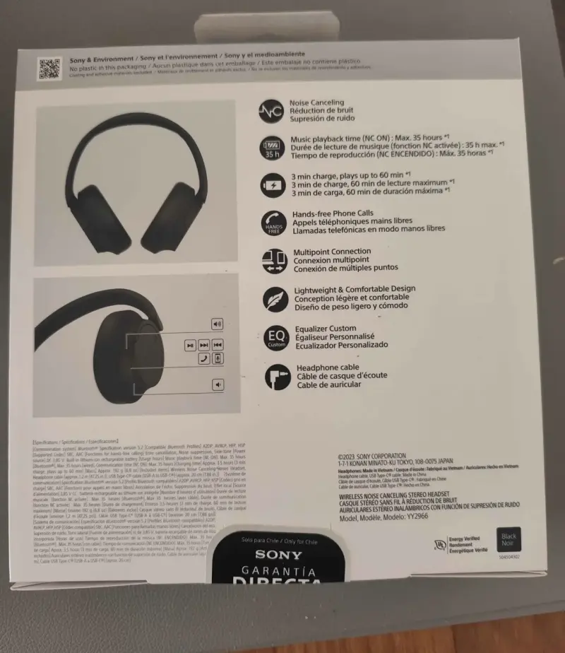 Audífonos Sony WH-CH720N con Cancelación de Ruido - 2