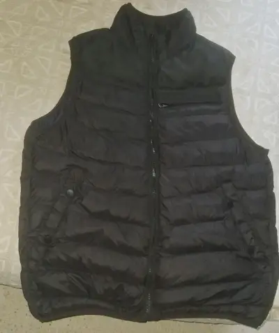 Chaleco acolchado negro hombre talla S-M Hummer - miniatura 1