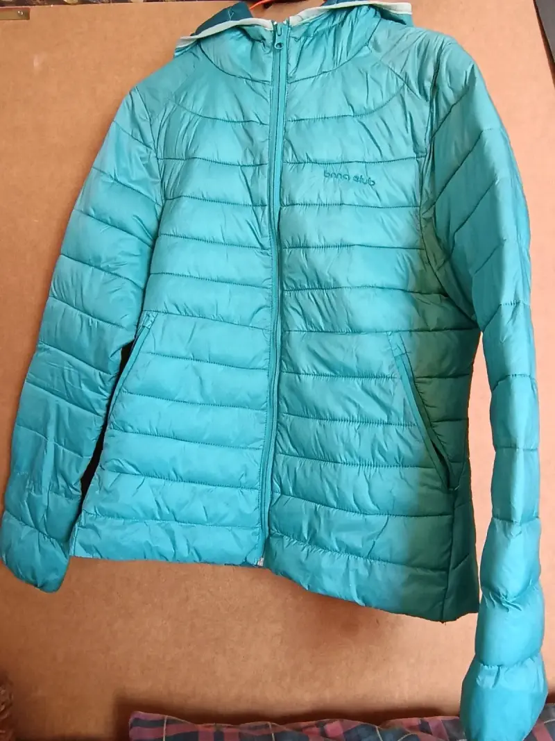 Chaqueta acolchada turquesa BNNA Club para mujer - 1