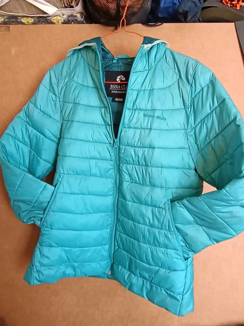 Chaqueta acolchada turquesa BNNA Club para mujer - 2