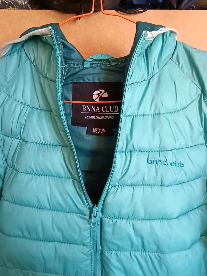 Chaqueta acolchada turquesa BNNA Club para mujer - 3