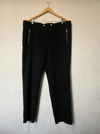 Pantalones negros Anne Klein talla 18W - miniatura 1