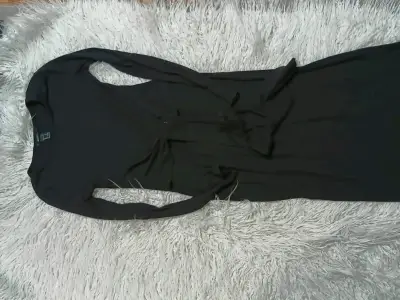 Vestido negro Forever 21 ajustado - miniatura 1