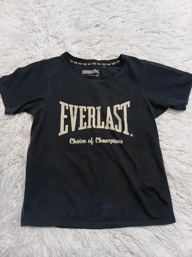 Polera negra Everlast para mujer - 1