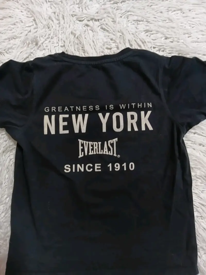 Polera negra Everlast para mujer - 2