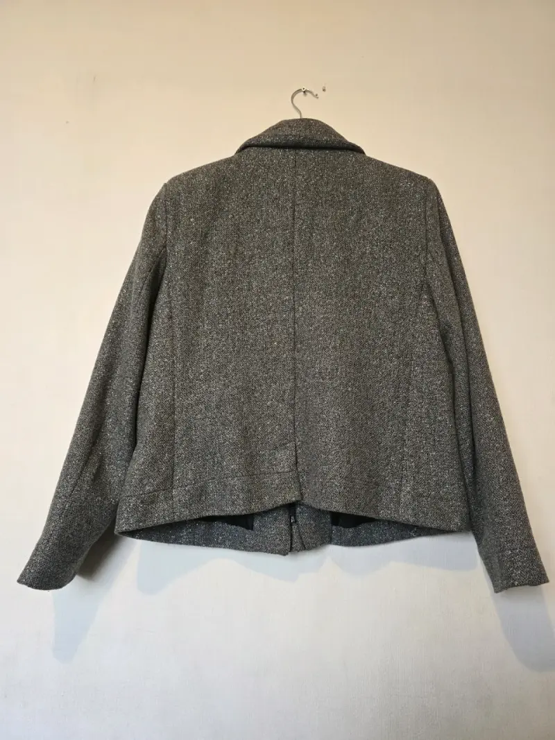 Chaqueta gris con cuello desmontable Liz Claiborne - 3