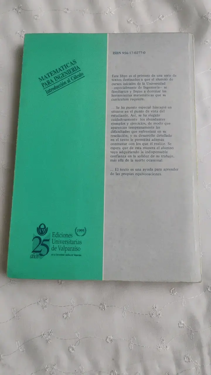 Libro Matemáticas para Ingeniería Introducción al Cálculo - 2