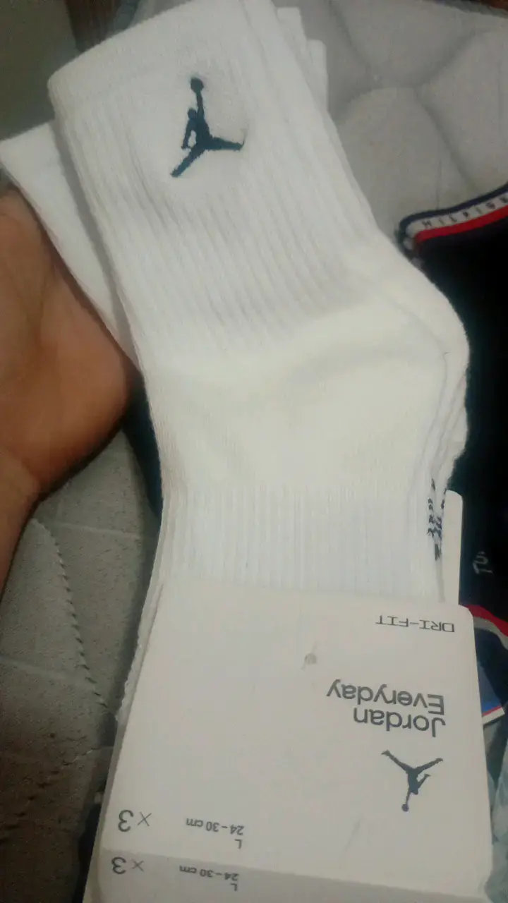 Calcetines Jordan Everyday negros y blancos - 2