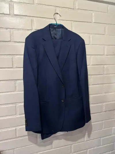 Traje azul marino de lana talla 48 Legacy - miniatura 1