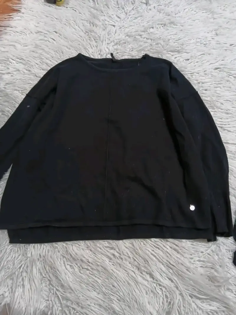 Polerón negro Zibel para mujer - 1