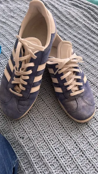 Zapatillas Adidas Gazelle azul para hombre - miniatura 1
