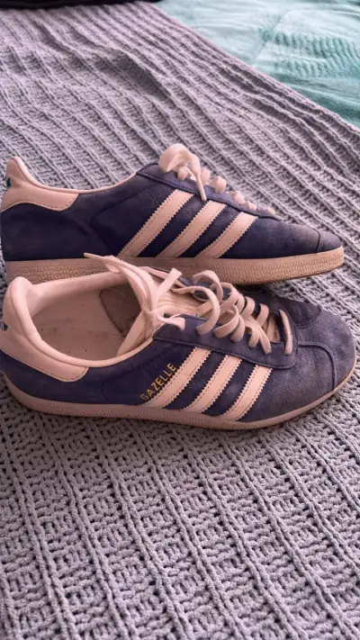 Zapatillas Adidas Gazelle azul para hombre - miniatura 2