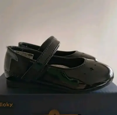 Zapatos de charol negros para niña Colloky - miniatura 3