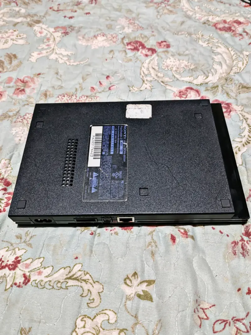 Consola PlayStation 2 Slim con control y cables - 3
