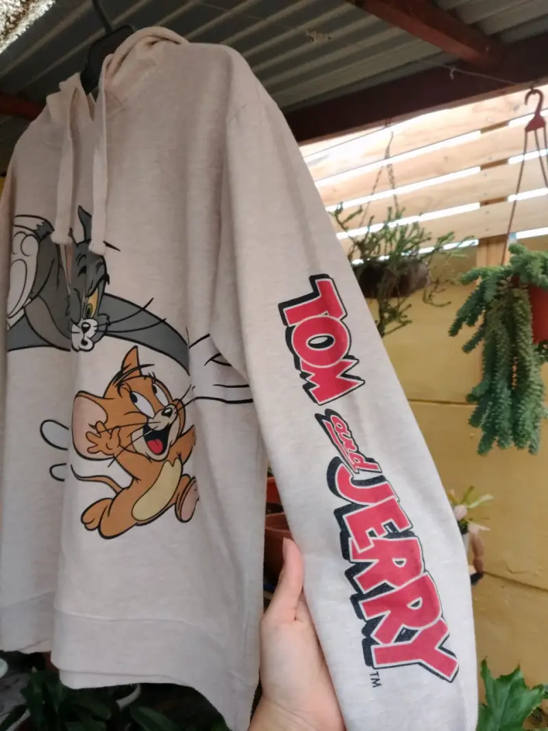 Polerón con capucha Tom y Jerry para adulto - 2