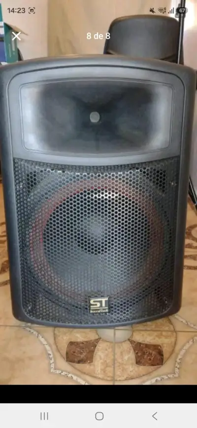 Parlante SoundTech con mezclador Force 12 - miniatura 1