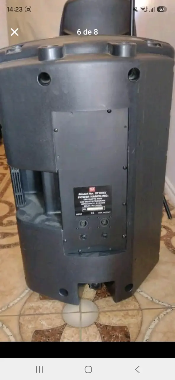 Parlante SoundTech con mezclador Force 12 - 2