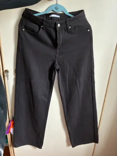 Pantalones café oscuro de mujer Marquis talla 38 - miniatura 1