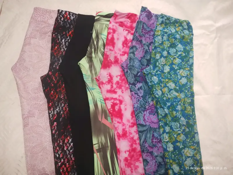 Lote de leggings estampados para mujer - 2
