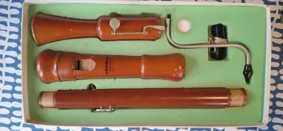 Flauta Dulce Bajo en Fa Hohner Konzert Nr. 9631 (M - miniatura 1