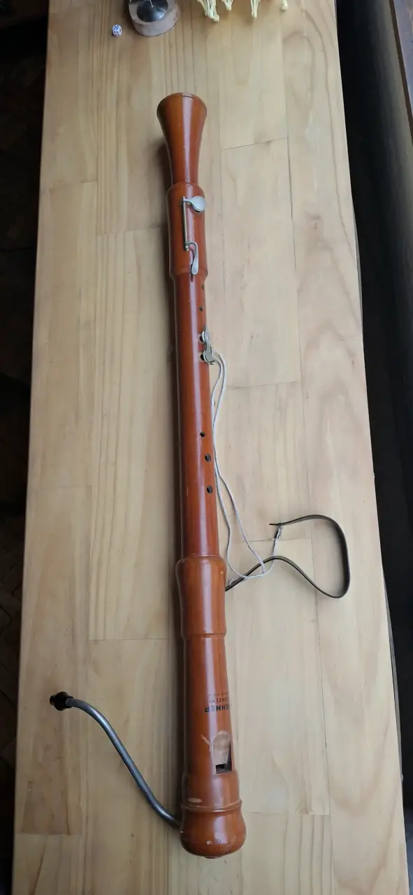 Flauta Dulce Bajo en Fa Hohner Konzert Nr. 9631 (M - 2