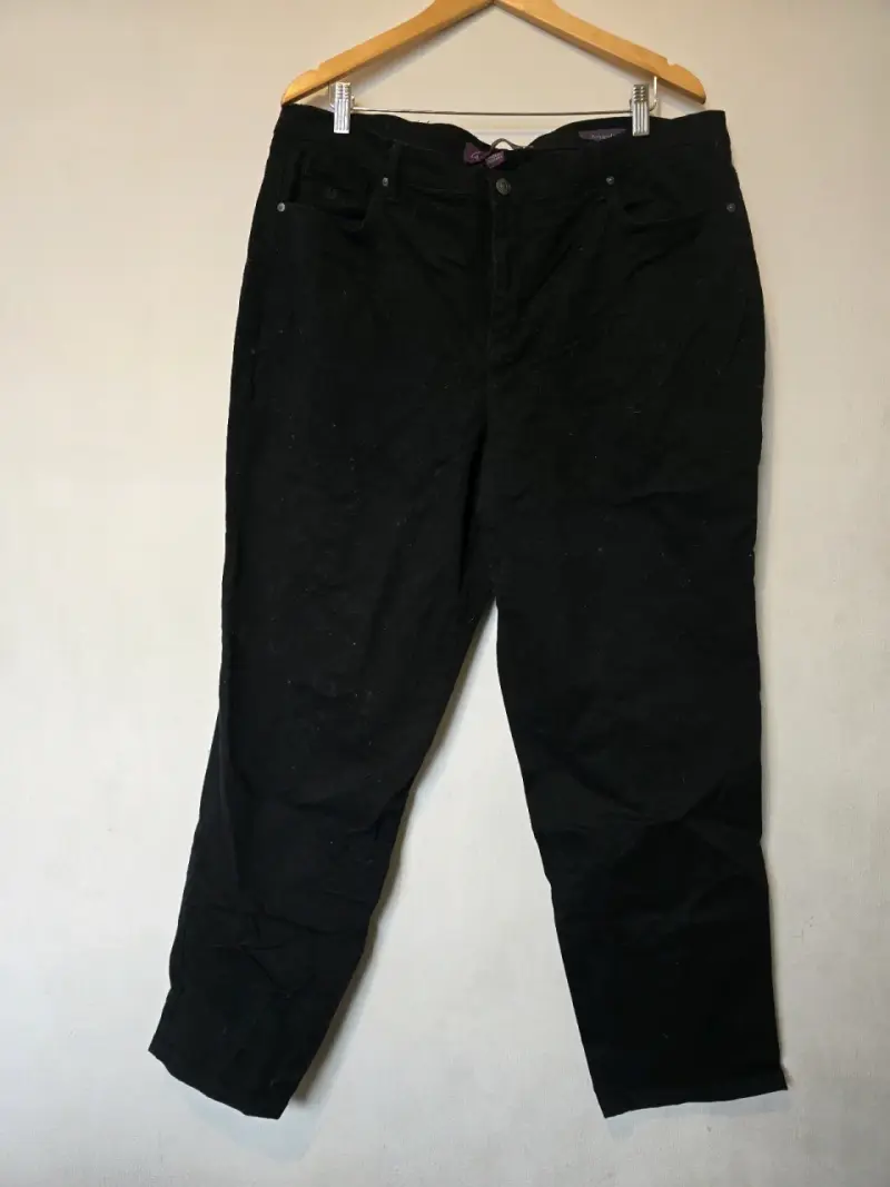 Pantalones negros talla 18W Gloria Vanderbilt - 1