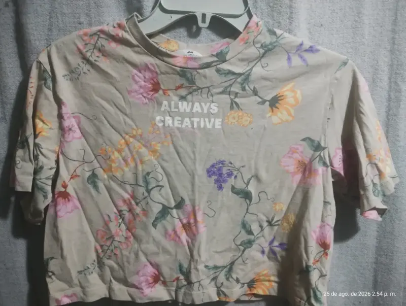 Polera floral H&M Always Creative