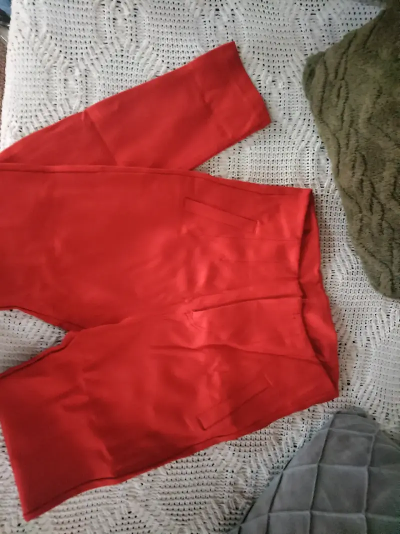 Pantalón corte alto casual strech