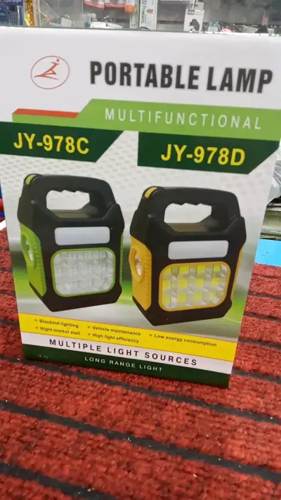 Lámpara Portátil Multifuncional JY-978D - miniatura 1