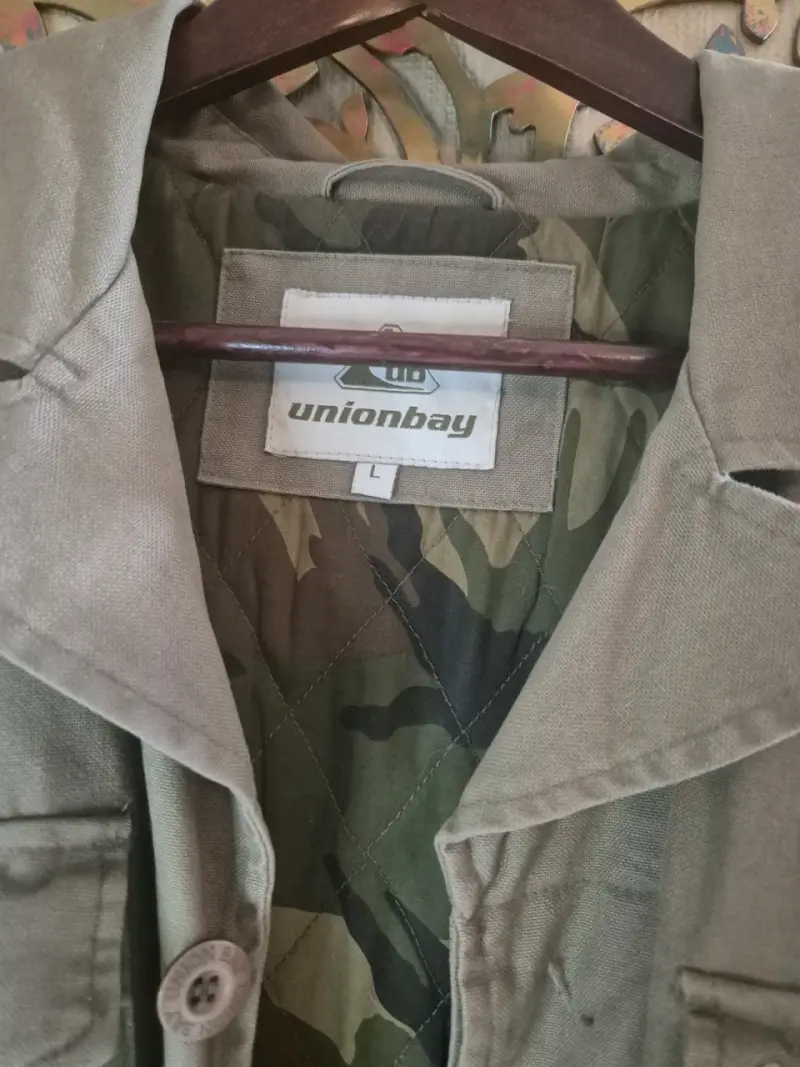 Chaqueta verde militar Unionbay para hombre - 3