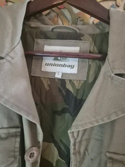 Chaqueta verde militar Unionbay para hombre - miniatura 3