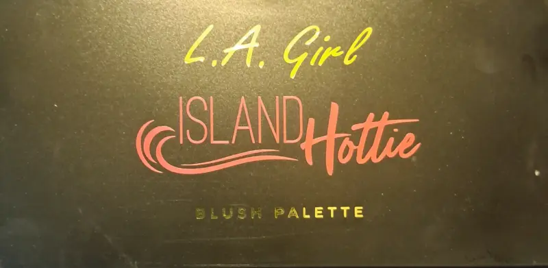 Paleta de rubores L.A. Girl Island Hottie - 1