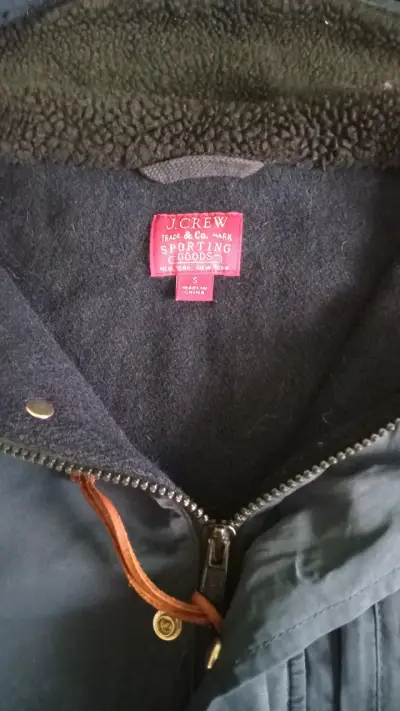Parka azul con capucha J.Crew - miniatura 2