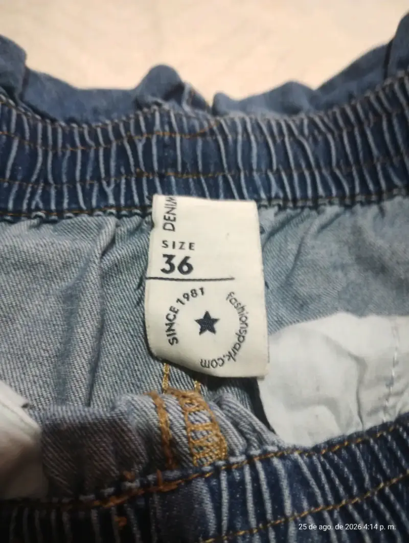Pantalones de mezclilla elásticos talla 36 - 2