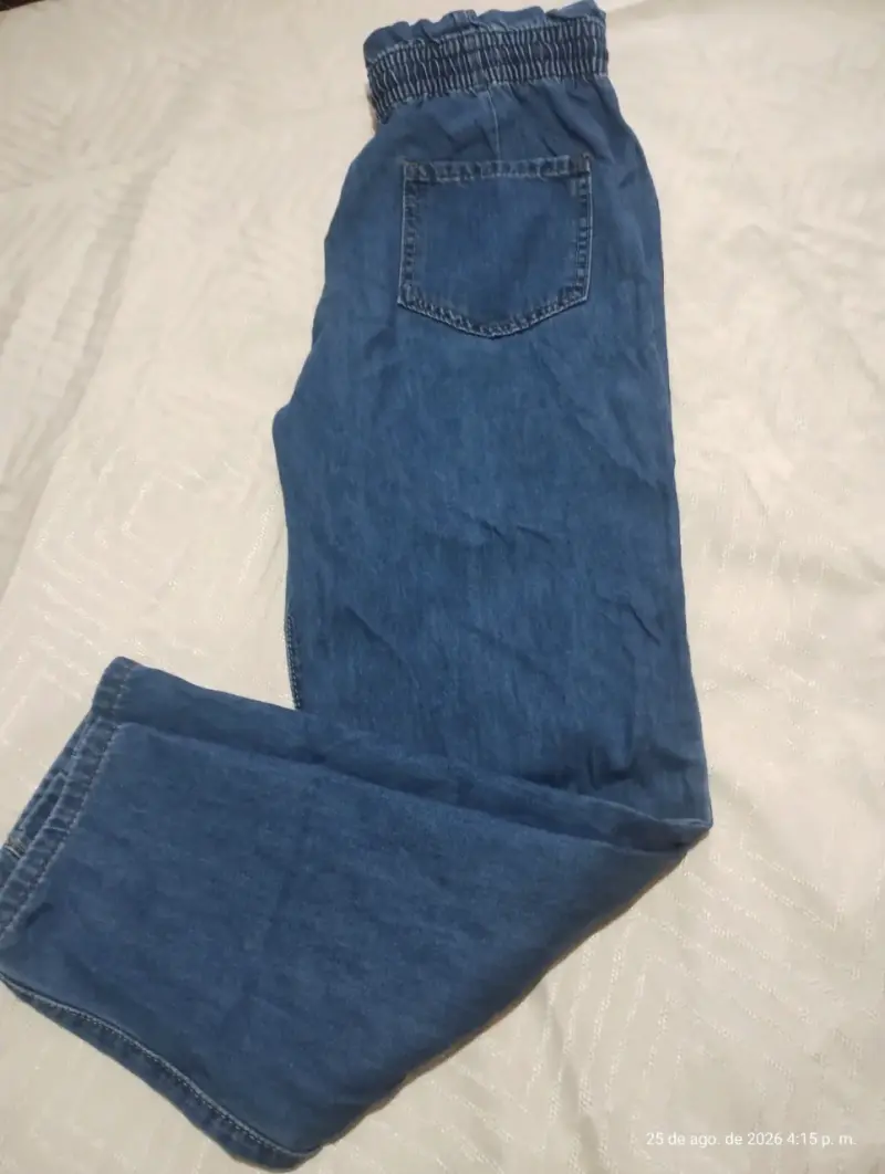 Pantalones de mezclilla elásticos talla 36 - 3
