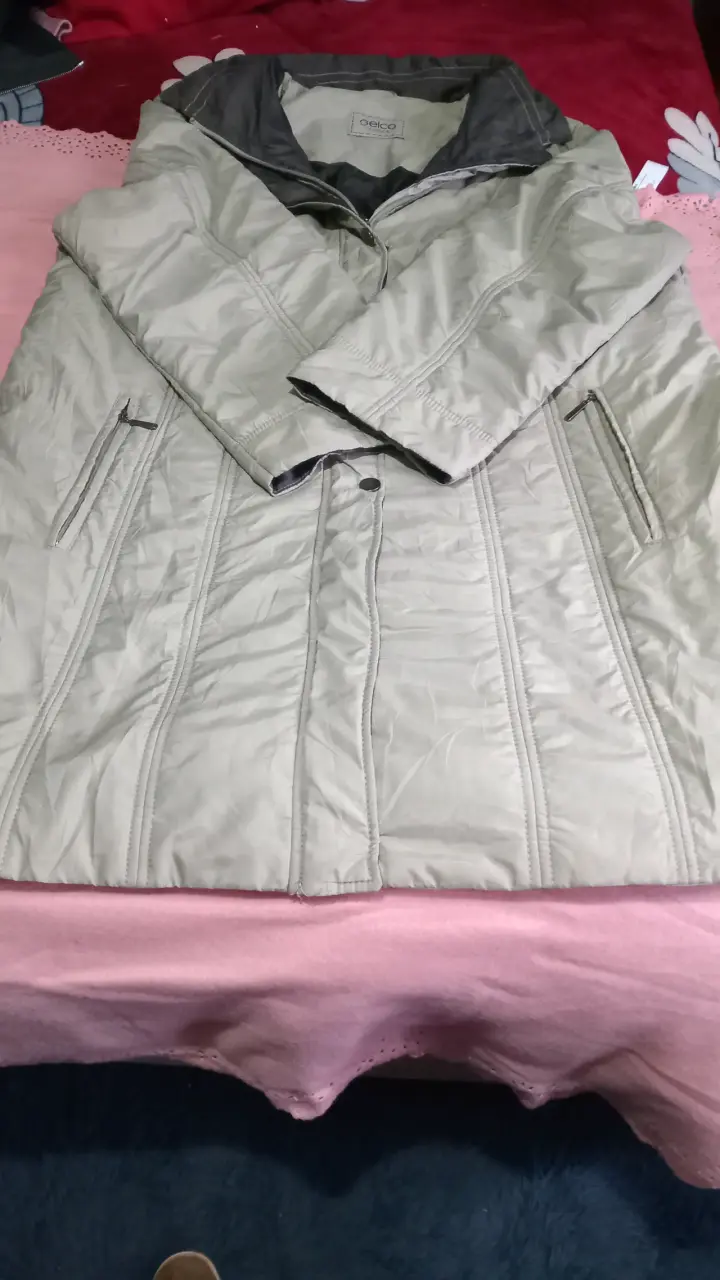 Abrigo largo gris Geico Outdoor para mujer - 2