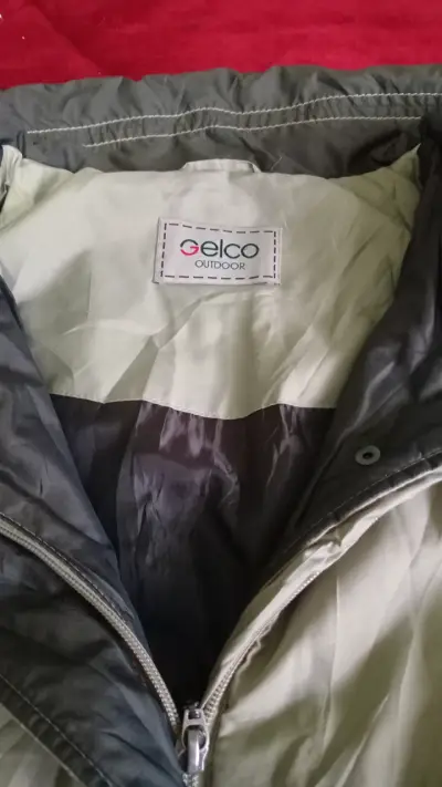 Abrigo largo gris Geico Outdoor para mujer - miniatura 3