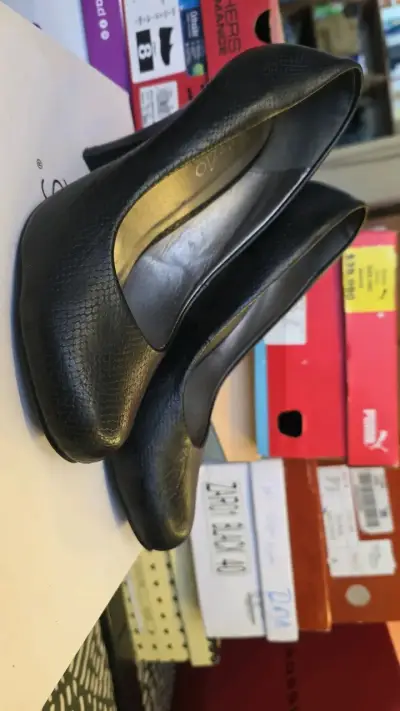 Zapatos de Tacón Negro Palizzio Elegantes - miniatura 1