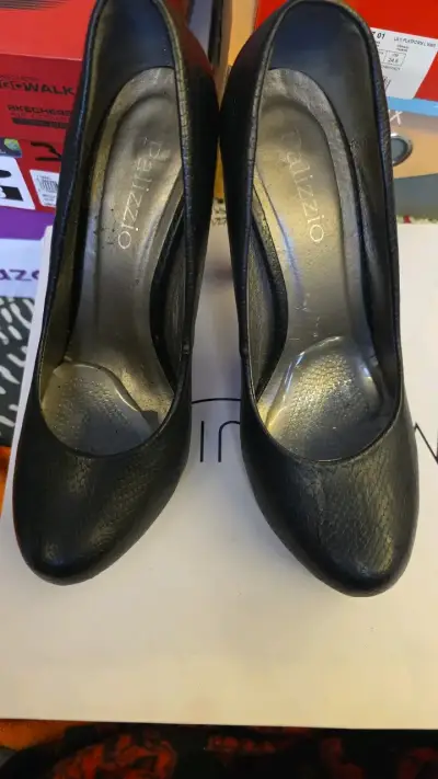 Zapatos de Tacón Negro Palizzio Elegantes - miniatura 2