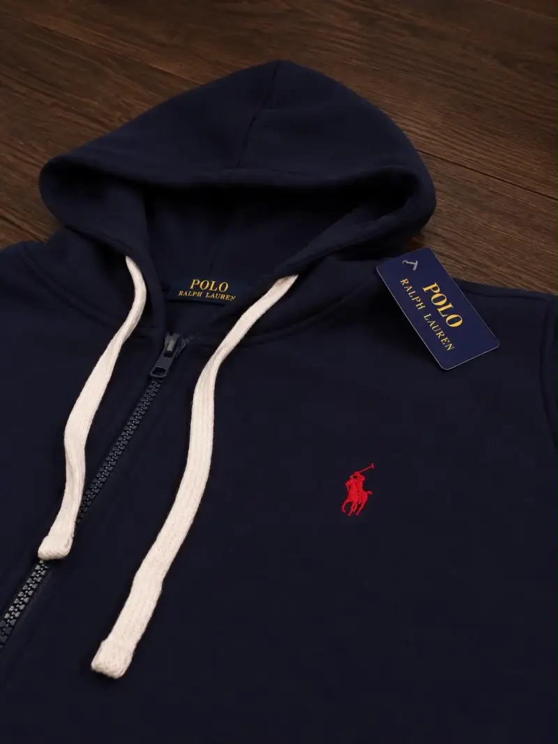 Polerón con capucha azul marino Polo Ralph Lauren - 2